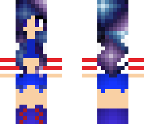 edited galaxy hair gurl again