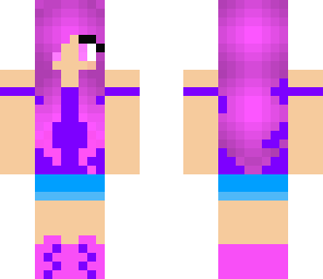pink and purple girl