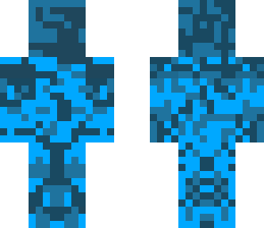 blue man
