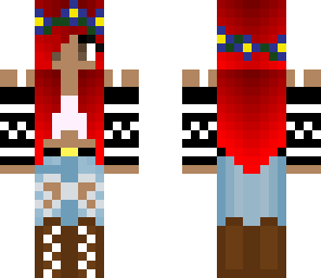 redhead flower girl
