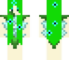 blue flower nymph
