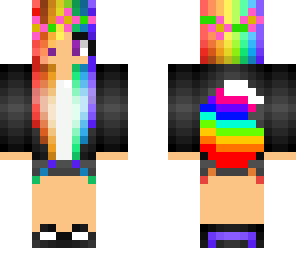 hot rainbow hippie