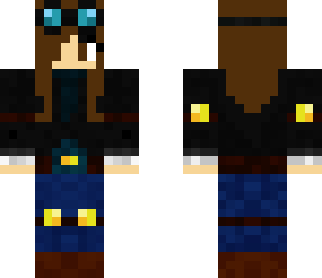 tatyana's diamondminecart girl skin