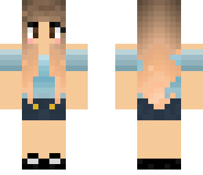 blue summer girl
