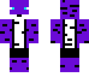 purple tiger with pants