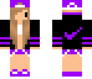purple nike chibi
