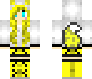 gold wolf girl
