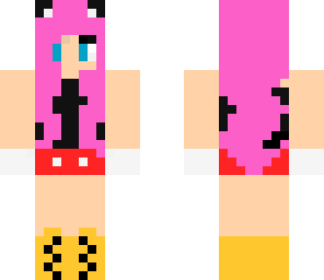 pink haired mickey girl