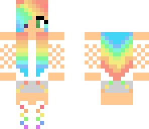 rainbow girl i