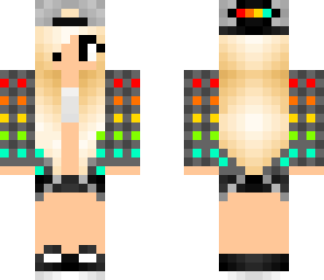 rainbow skatergirl
