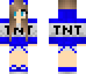 blue tnt girl