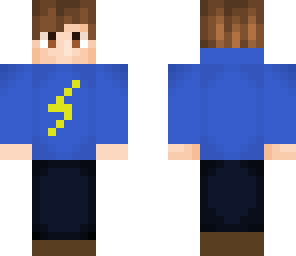 blue hoodie boy