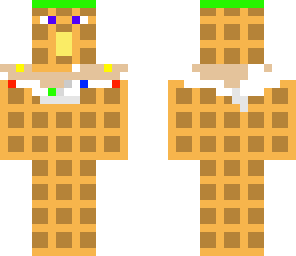 waffle villager of good fortune and rainbows