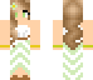 green summer dress