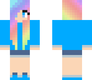 rainbow lady