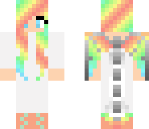 rain bow girl