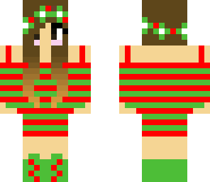 christmas flower crown