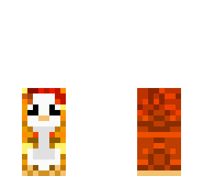a phoenix   and penguin had a baby