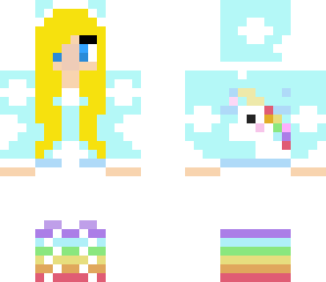 blonde unicorn
