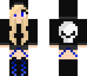 blue assassin skull girl edited