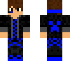 cool blue teen
