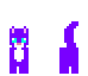 purple kitty 