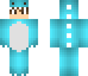 blue dinosaur boy