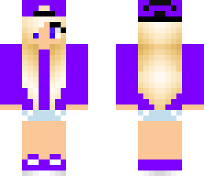 purrple girl