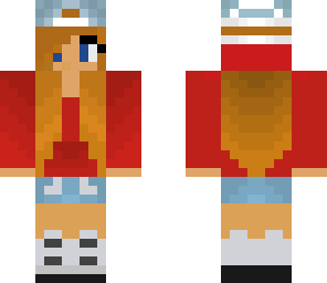 girl with red hoodie 2