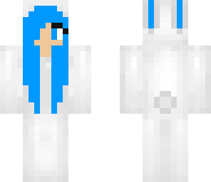 blue bunny girl