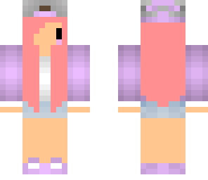 purple tomboy chibi girl