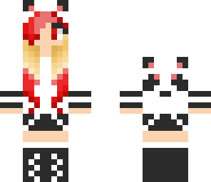 red panda girl
