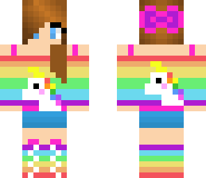 rainbow pony girl