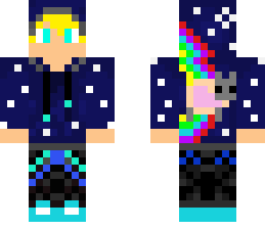 blonde nyan cat boy