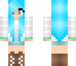 blue hair