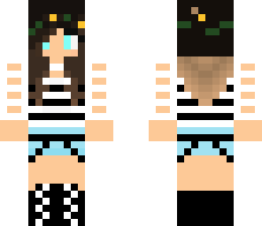 half goth girl