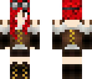 red with the change of cloths 