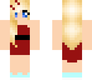 red dress girl