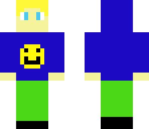 normal smiley face blond hair boy