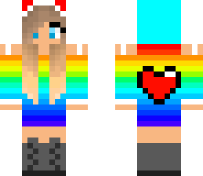 rainbow hood