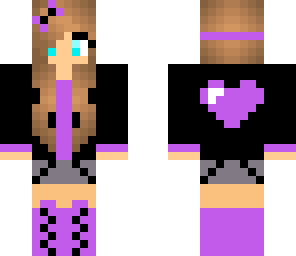 purple heart girl