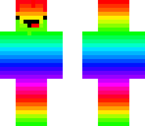 rainbow skin