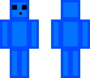 simple blue slime
