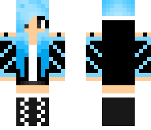 blue girl