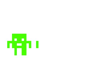 green figure