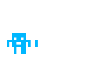blue man