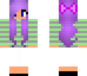 purple hair