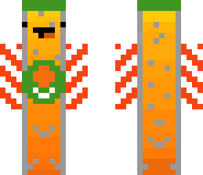 derpy orange cream soda with stripped straw arms