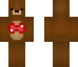 bear with bow