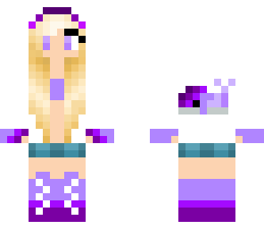 violet whale girl
